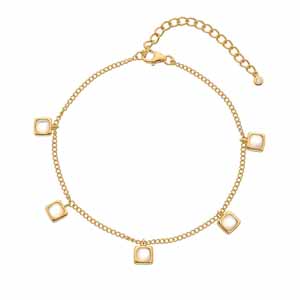 Hot Diamonds X GEM Square Bracelet