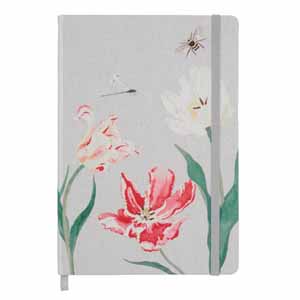 Sophie Allport Tulips A5 Fabric Notebook